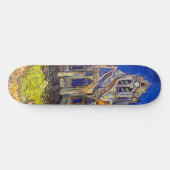 Vincent van Gogh - De kerk in Auvers Persoonlijk Skateboard (Horizontaal)