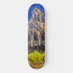 Vincent van Gogh - De kerk in Auvers Persoonlijk Skateboard