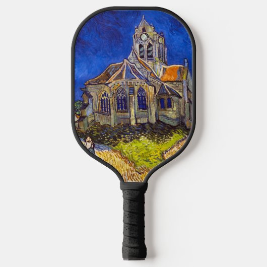 Vincent van Gogh - De kerk in Auvers Pickleball Paddle (Voorkant)
