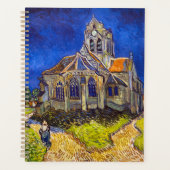Vincent van Gogh - De kerk in Auvers Planner (Voorkant)