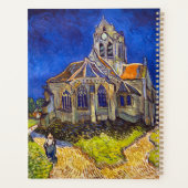 Vincent van Gogh - De kerk in Auvers Planner (Achterkant)