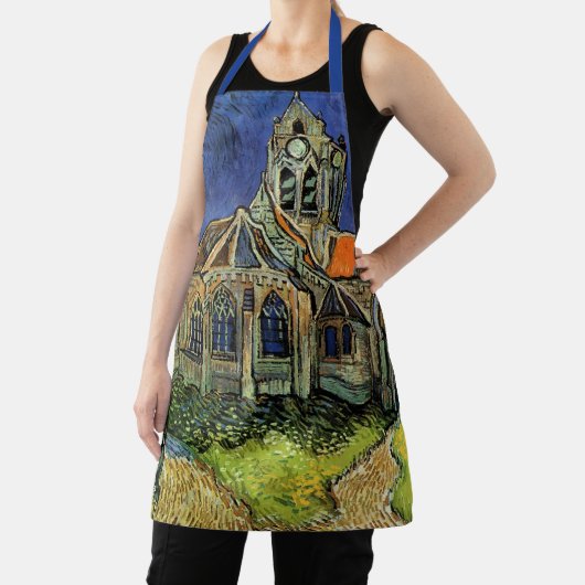 Vincent van Gogh - De kerk in Auvers Schort (Insitu)