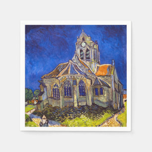 Vincent van Gogh - De kerk in Auvers Servet