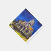 Vincent van Gogh - De kerk in Auvers Servet (Hoek)