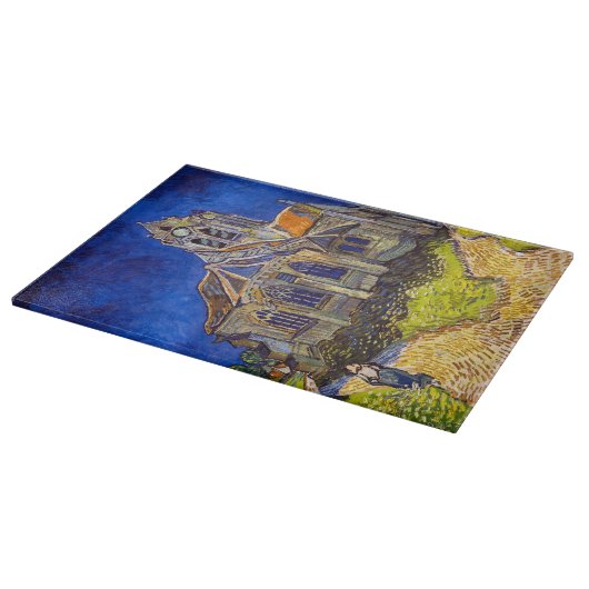 Vincent van Gogh - De kerk in Auvers Snijplank (Hoek)