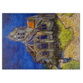 Vincent van Gogh - De kerk in Auvers Snijplank (Voorkant)