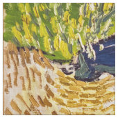 Vincent van Gogh - De kerk in Auvers Stof (Swatch)