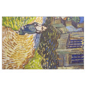 Vincent van Gogh - De kerk in Auvers Stof (Fat Quarter)
