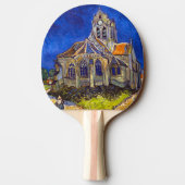 Vincent van Gogh - De kerk in Auvers Tafeltennisbatje (Achterkant)