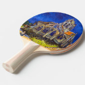 Vincent van Gogh - De kerk in Auvers Tafeltennisbatje (Voorkant Gekanteld)