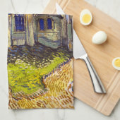 Vincent van Gogh - De kerk in Auvers Theedoek (Quarter Fold)
