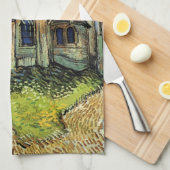 Vincent van Gogh - De kerk in Auvers Theedoek (Quarter Fold)