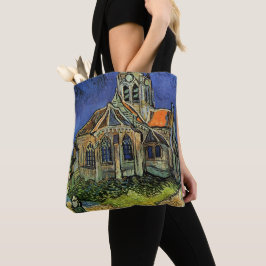 Vincent van Gogh - De kerk in Auvers Tote Bag