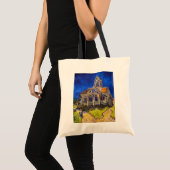 Vincent van Gogh - De kerk in Auvers Tote Bag (Voorkant (product))