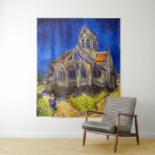 Vincent van Gogh - De kerk in Auvers Wandkleed (In situ)