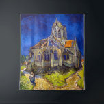Vincent van Gogh - De kerk in Auvers Wandkleed<br><div class="desc">De kerk van Auvers / l'Eglise à Auvers-sur-oise van Vincent Van Gogh in 1890</div>