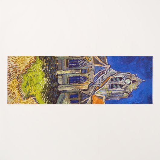 Vincent van Gogh - De kerk in Auvers Yogamat (Voorkant (horizontaal))