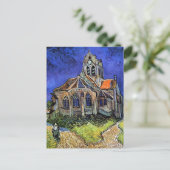 Vincent Van Gogh - De Kerk te Auvers Briefkaart (Staand voorkant)