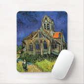 Vincent van Gogh - De kerk te Auvers Muismat (Met muis)