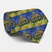 Vincent van Gogh - De kerk te Auvers Stropdas (Opgerold)