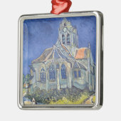 Vincent van Gogh | De kerk van Auvers-sur-Oise Metalen Ornament (Links)
