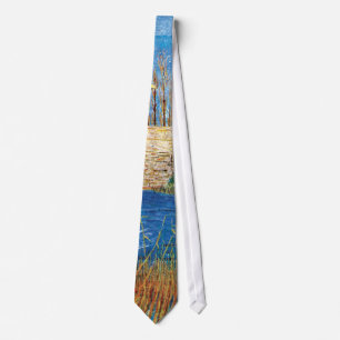 Vincent van Gogh - de Langlois-brug in Arles Stropdas