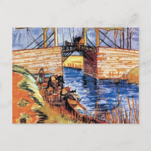 Vincent Van Gogh - De Langloisbrug bij Arles Briefkaart
