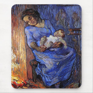 Vincent Van Gogh - De man is op zee Kunstschilderi Muismat
