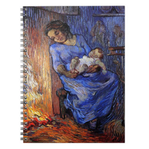 Vincent Van Gogh - De man is op zee Kunstschilderi Notitieboek