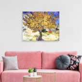 Vincent van Gogh - De Moerbeboom Canvas Afdruk (Insitu (Woonkamer))