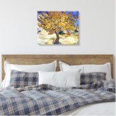 Vincent van Gogh - De Moerbeboom Canvas Afdruk (Insitu (Slaapkamer))