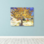 Vincent van Gogh - De Moerbeboom Canvas Afdruk (Insitu (Houten vloer))