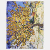 Vincent van Gogh - De Moerbeboom Fleece Deken (Voorkant)