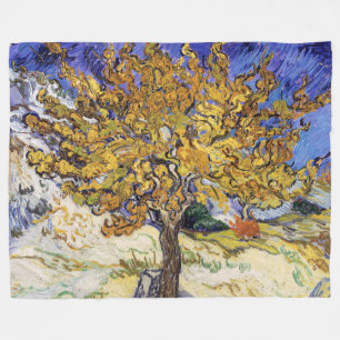 Vincent van Gogh - De Moerbeboom Fleece Deken