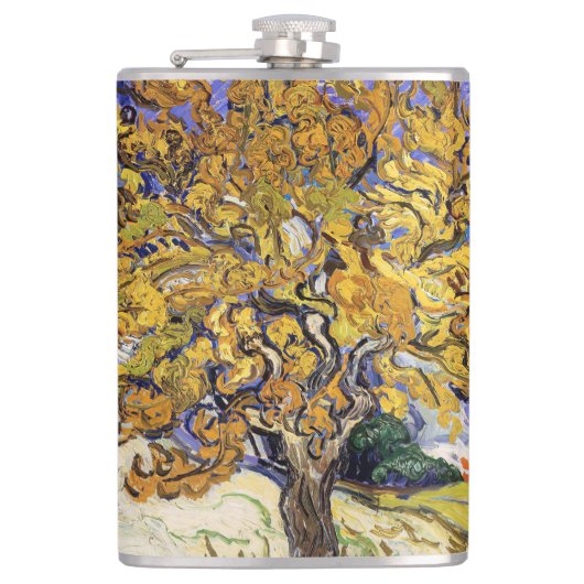 Vincent van Gogh - De Moerbeboom Heupfles (Voorkant)