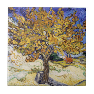 Vincent van Gogh - De Moerbeboom Tegeltje