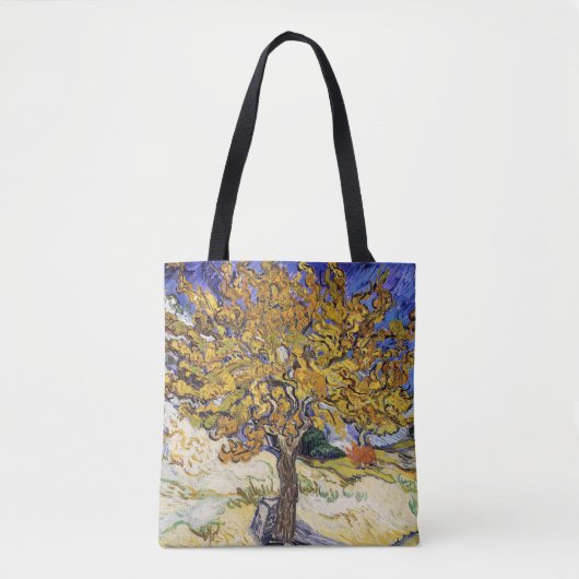 Vincent van Gogh - De Moerbeboom Tote Bag (Voorkant)