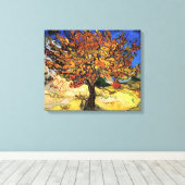 Vincent Van Gogh - De moerbei Kunstschilderij Canvas Afdruk (Insitu (Houten vloer))