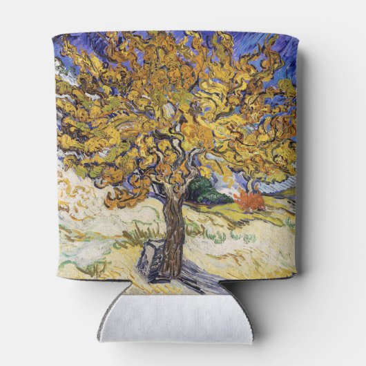 Vincent van Gogh - De Mulberry-boom Blikjeskoeler (Achterkant)