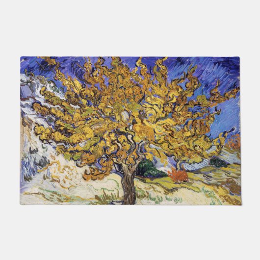 Vincent van Gogh - De Mulberry-boom Deurmat (Voorkant)