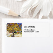 Vincent van Gogh - De Mulberry-boom Etiket (Insitu)