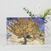 Vincent van Gogh - De Mulberry-boom Kaart (Staand voorkant)