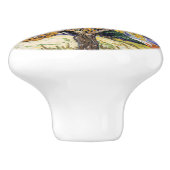 Vincent van Gogh - De Mulberry-boom Keramische Knop (Zijkant)