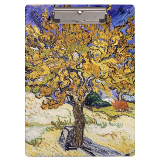 Vincent van Gogh - De Mulberry-boom Klembord (Voorkant)