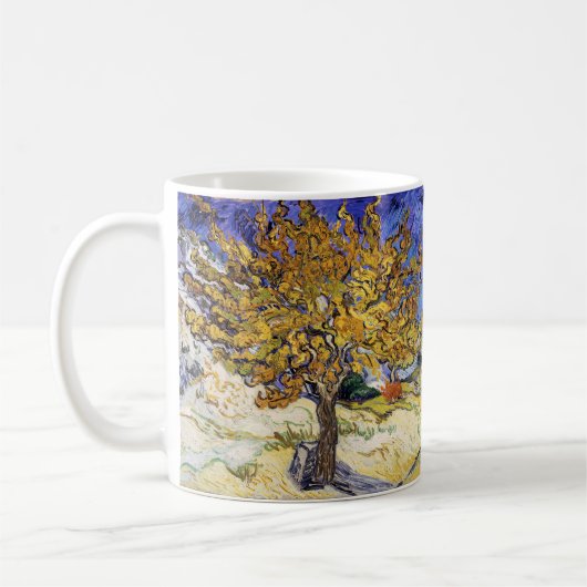 Vincent van Gogh - De Mulberry-boom Koffiemok (Links)