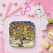 Vincent van Gogh - De Mulberry-boom Papieren Bordje (Feest)