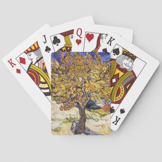 Vincent van Gogh - De Mulberry-boom Pokerkaarten (Achterkant)