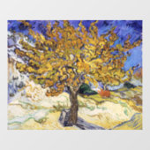 Vincent van Gogh - De Mulberry-boom Raamsticker (Vel)