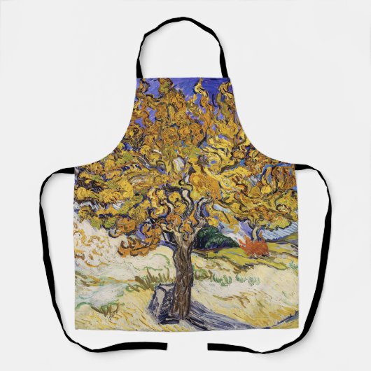 Vincent van Gogh - De Mulberry-boom Schort (Voorkant)