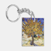 Vincent van Gogh - De Mulberry-boom Sleutelhanger (Voorkant Links)